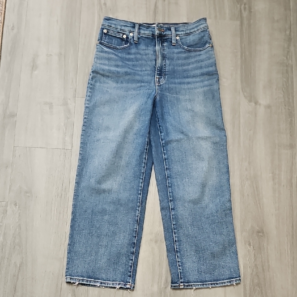 Madewell Light Blue Cropped Ankle Jeans
